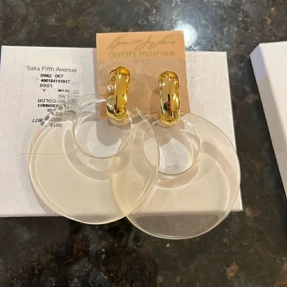 Women’s Kenneth Jay Lane couture clip on earrings - Picture 5 of 7